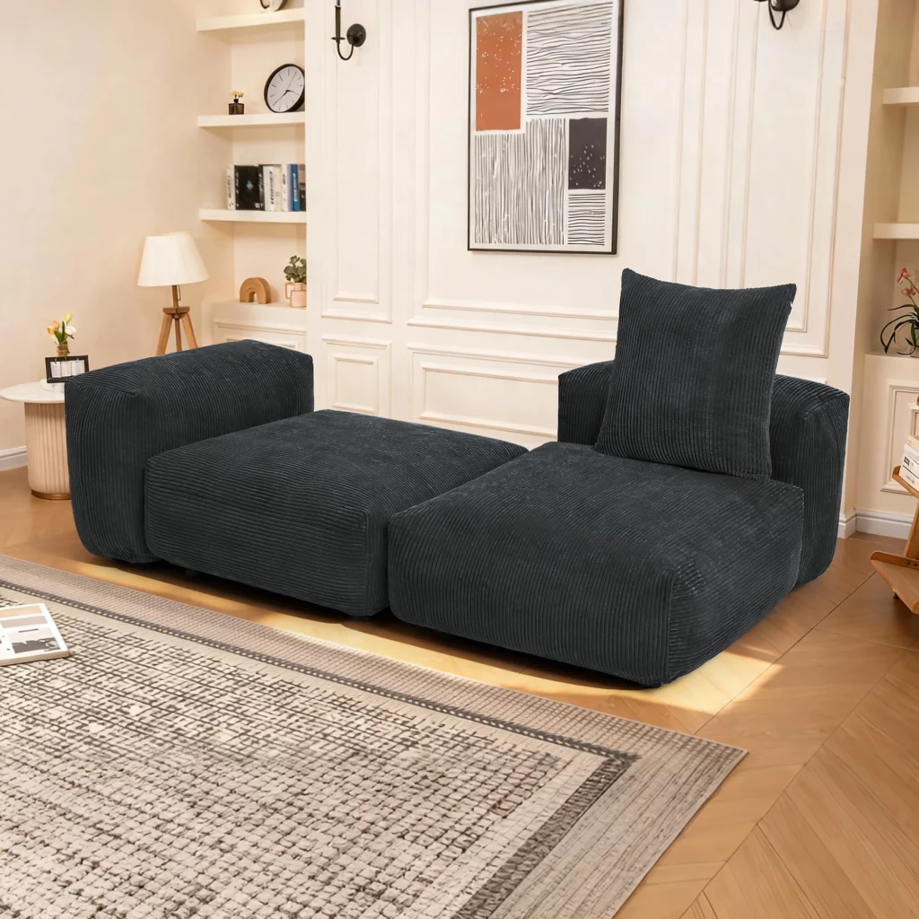 Sofa Set 01 Medium 168cm / 66.1in