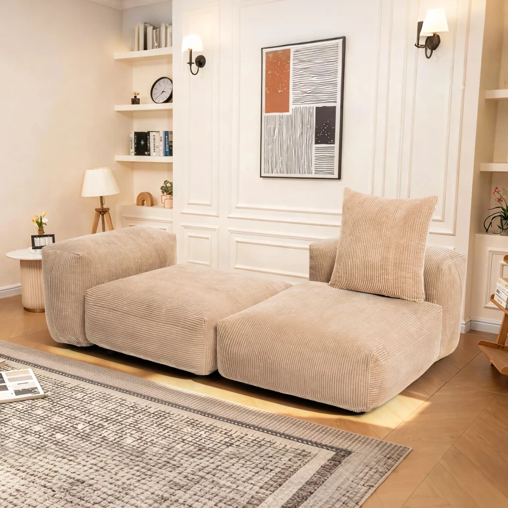 Sofa Set 01 Medium 168cm / 66.1in