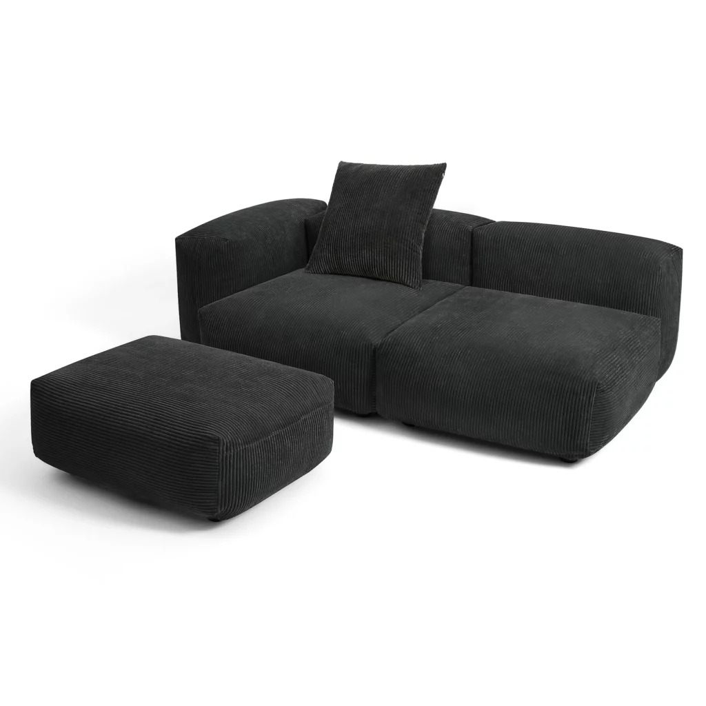Sofa Set 02 Medium / Ottoman M XS