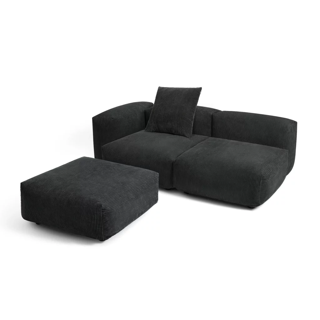 Sofa Set 02 Medium / Ottoman M XS