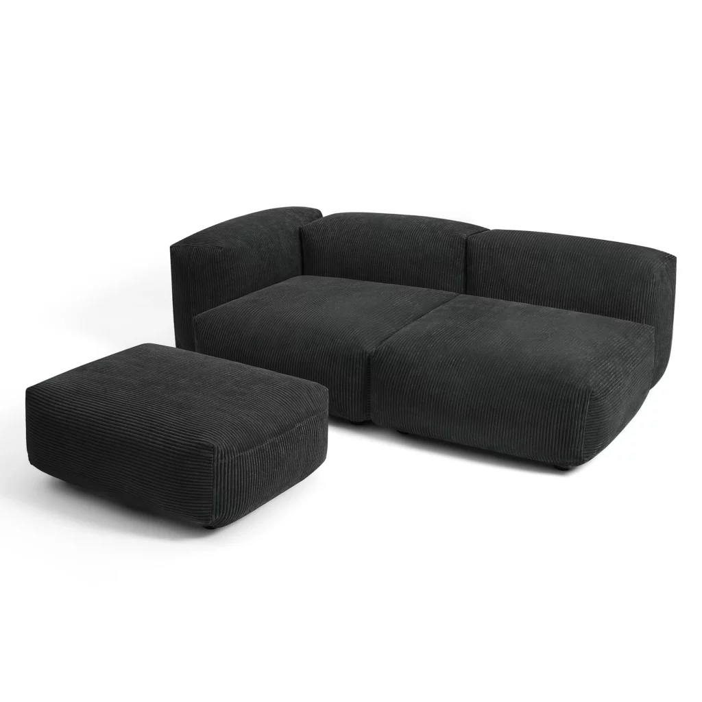Sofa Set 02 Medium / Ottoman M XS