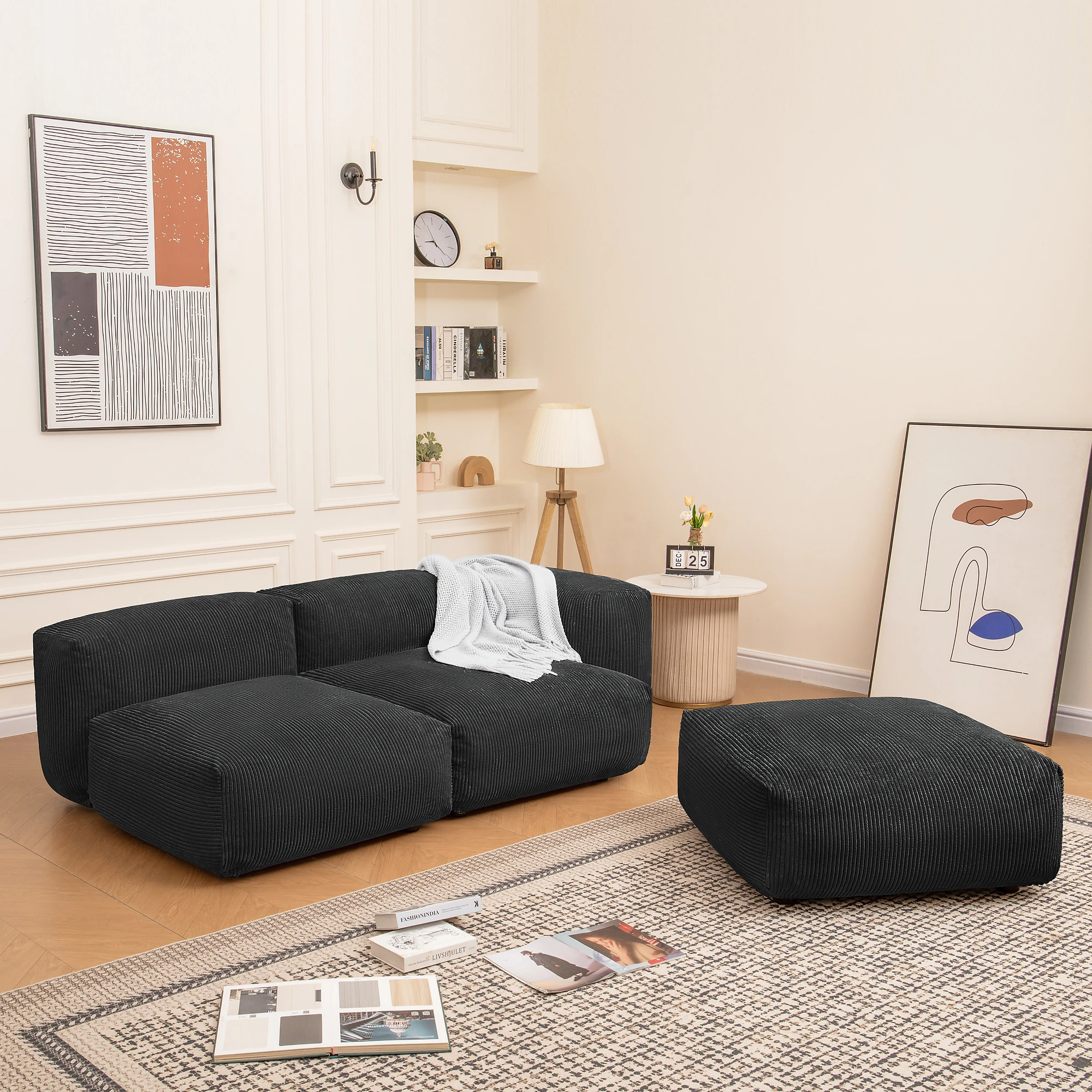 Sofa Set 02 Medium / Ottoman M XS - Image 27