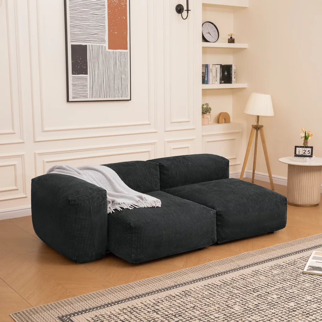Sofa Set 02 Medium / Ottoman M XS
