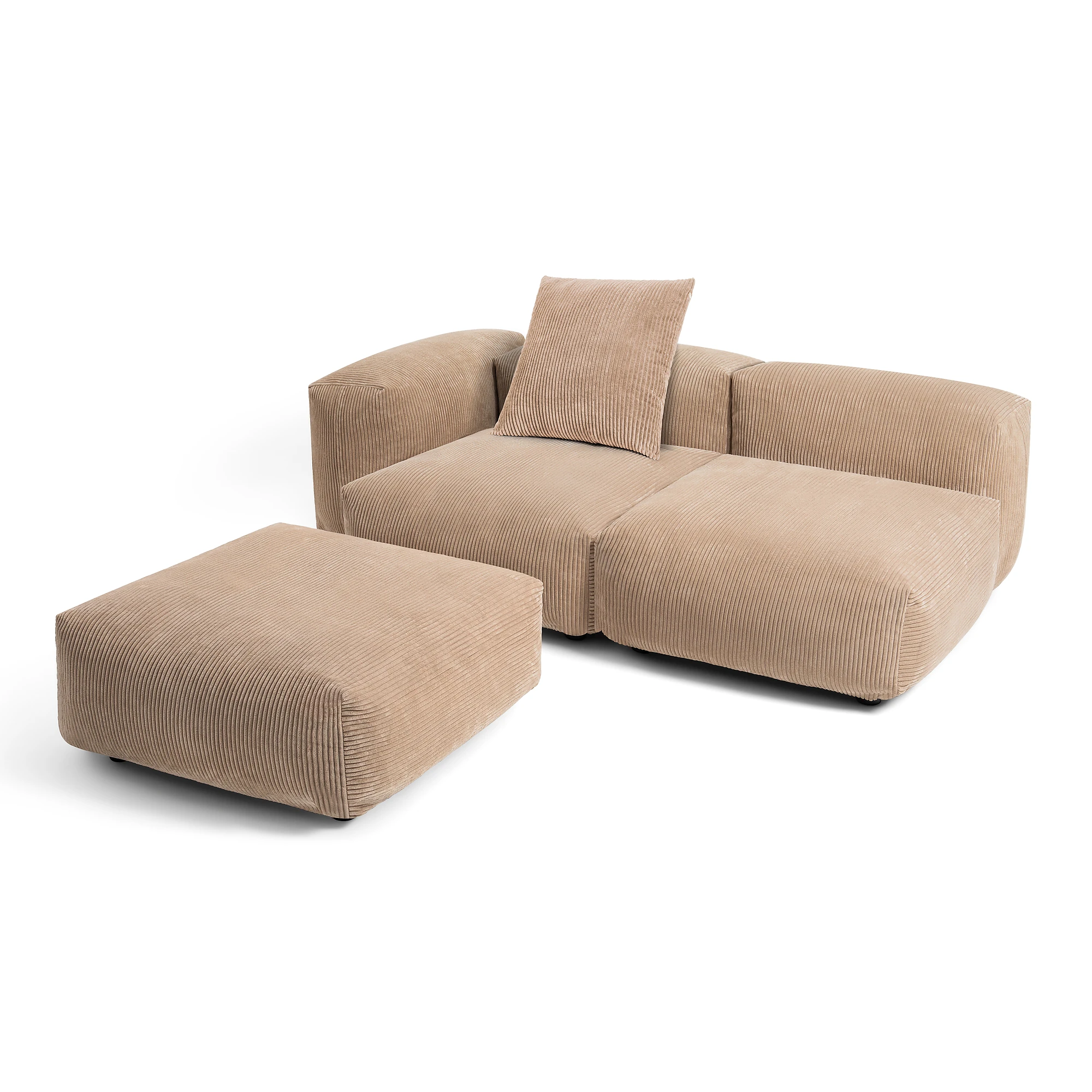 Sofa Set 02 Medium / Ottoman M XS - Image 4