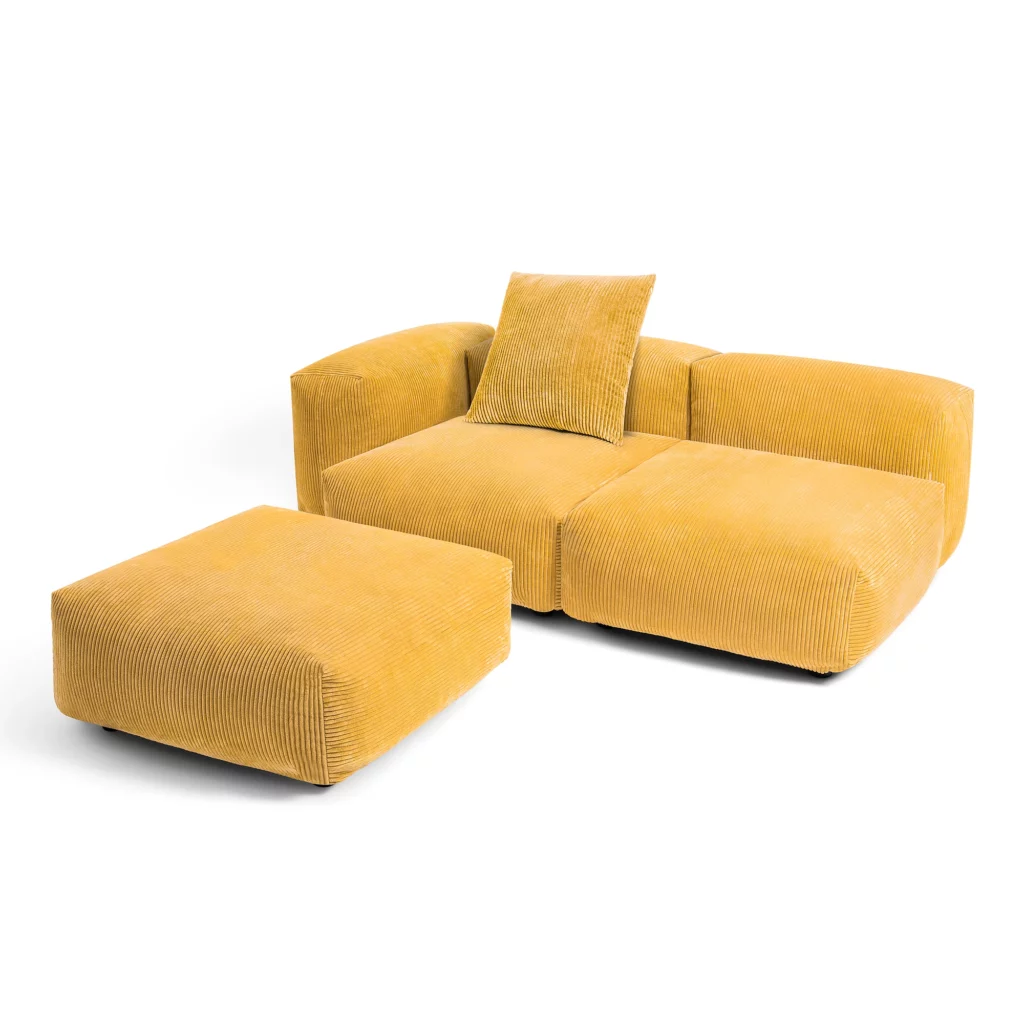 Sofa Set 02 Medium / Ottoman M XS