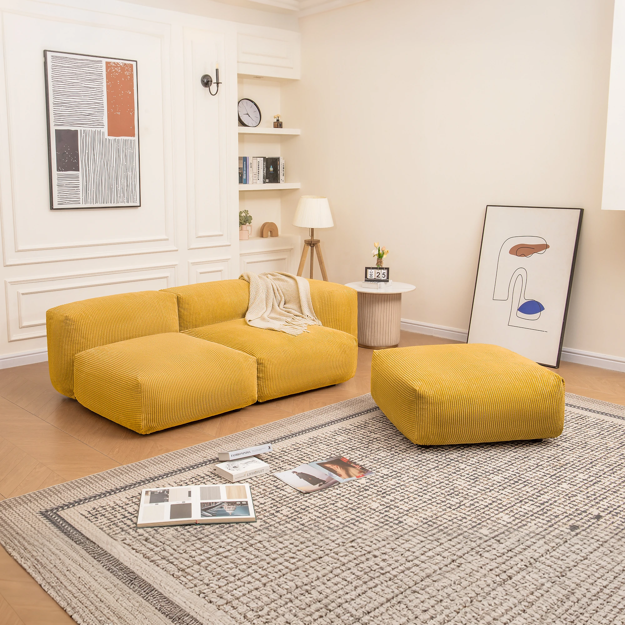 Sofa Set 02 Medium / Ottoman M XS - Image 20